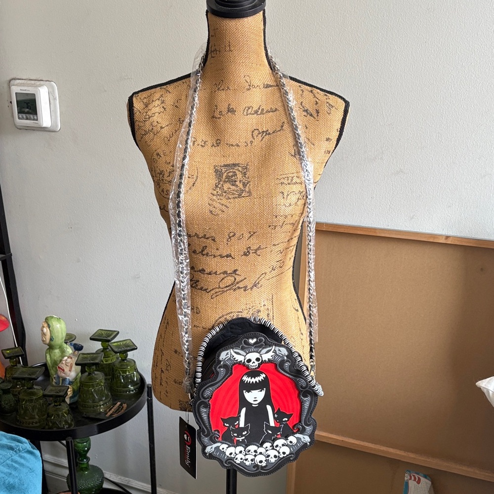 Emily The Strange Cameo Crossbody Bag